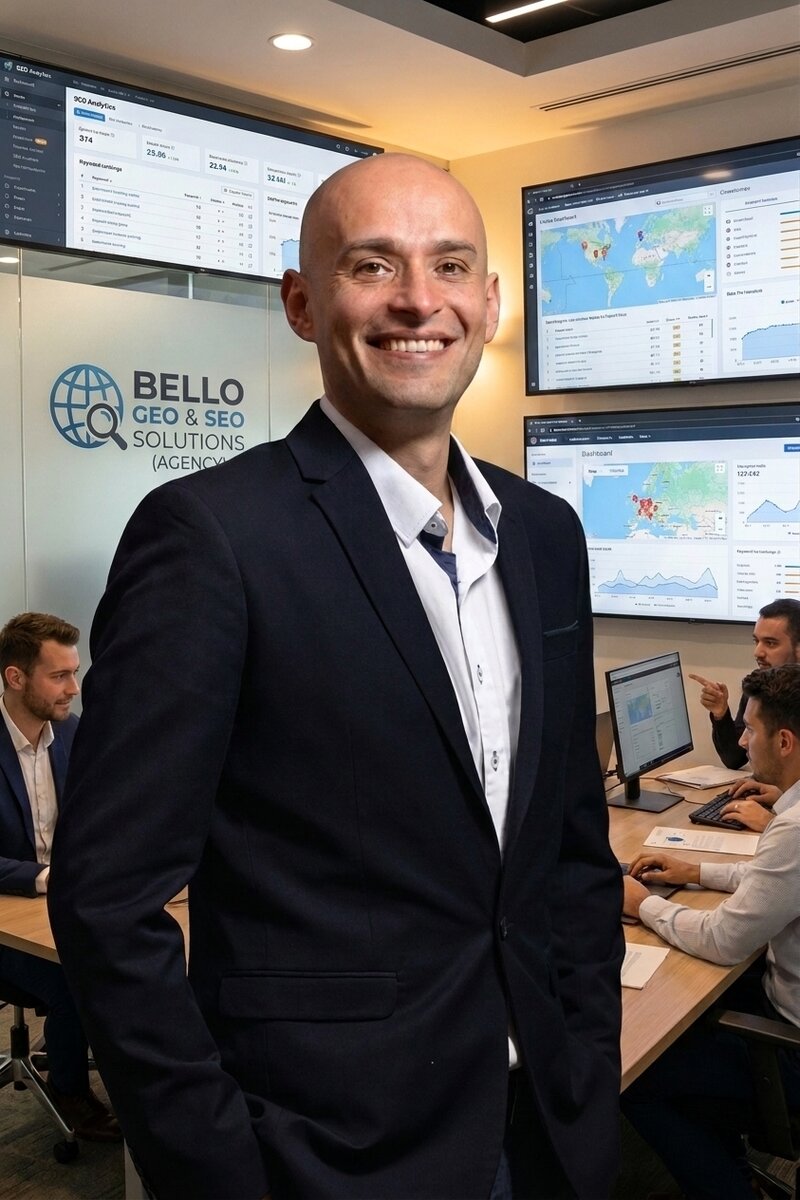 José Felipe Bello, fundador de Bello GEO